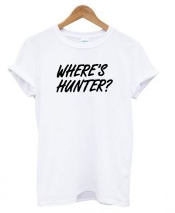 Hunter White t shirt
