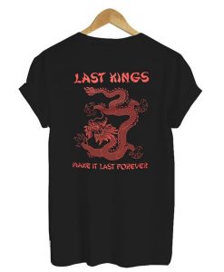 Last Kings Dragon Graphic t shirt back