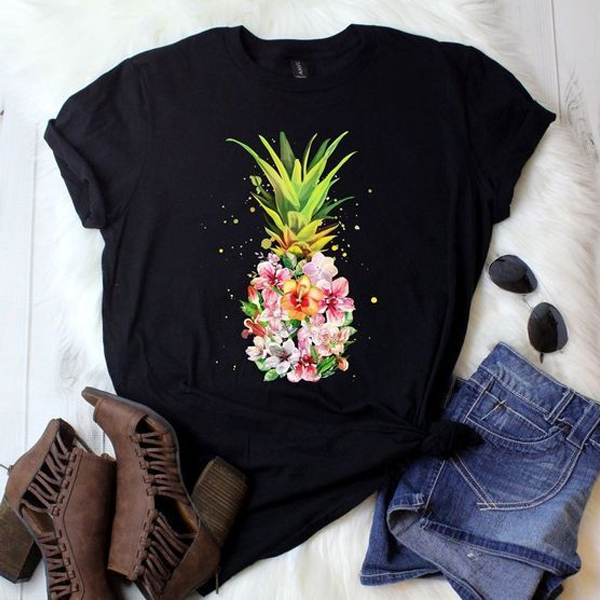 Pineapple Flower Shirt