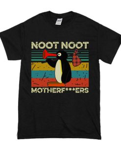 Pingu Noot Noot Motherfucker vintage t shirt