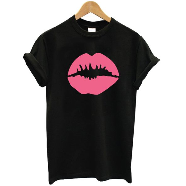 Pink Lips As Worn By Zoe Ball t shirt