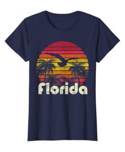 Retro Florida Beach t shirt