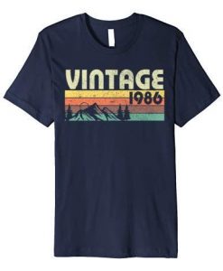 Retro Vintage 1986 t shirt