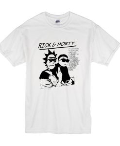 Rick And Morty Sonic Youth Parody t shirt