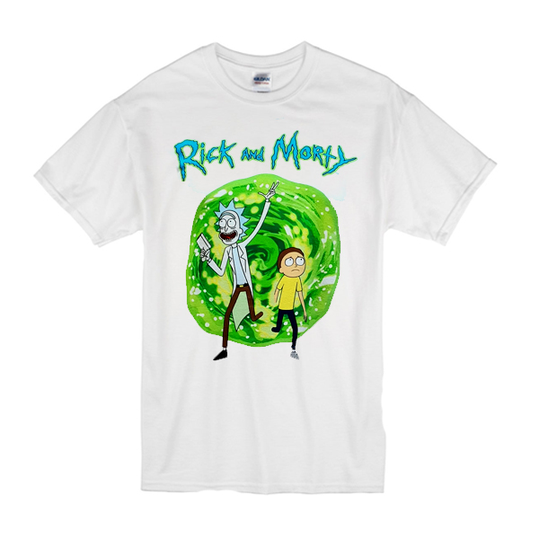 Rick and Morty Portal t shirt