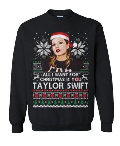 Taylor Swift Christmas sweatshirt