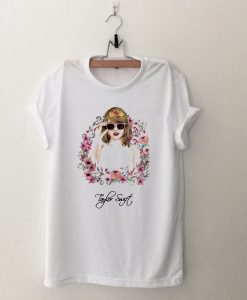 Taylor Swift Flower t shirt