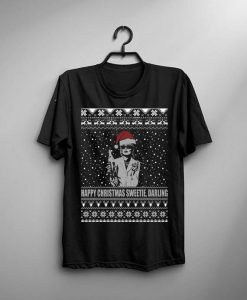 Taylor Swift Ugly Christmas Merry Christmas Sweetie Darling Christmas Ugly t shirt