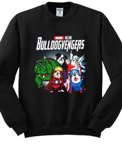 The Avengers Bulldog Bullvengers sweatshirt
