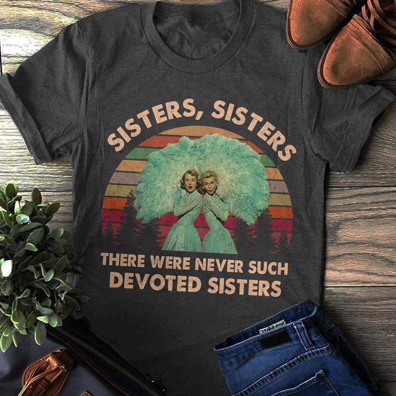 white christmas sisters t shirt