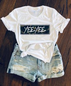 Yee Yee camo block t shirt