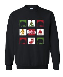 the beatles christmas sweatshirt