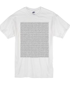 Bee Movie Script t shirt