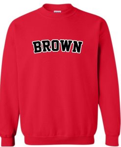 Brown University sweatshirt