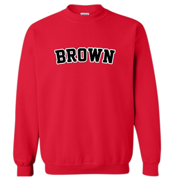 Brown University sweatshirt