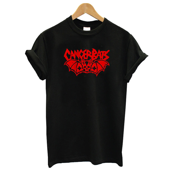 Cancer Bats Red Bat Drip t shirt