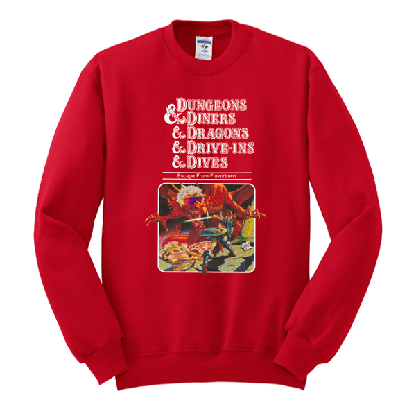 Dungeons Diners Dragons sweatshirt