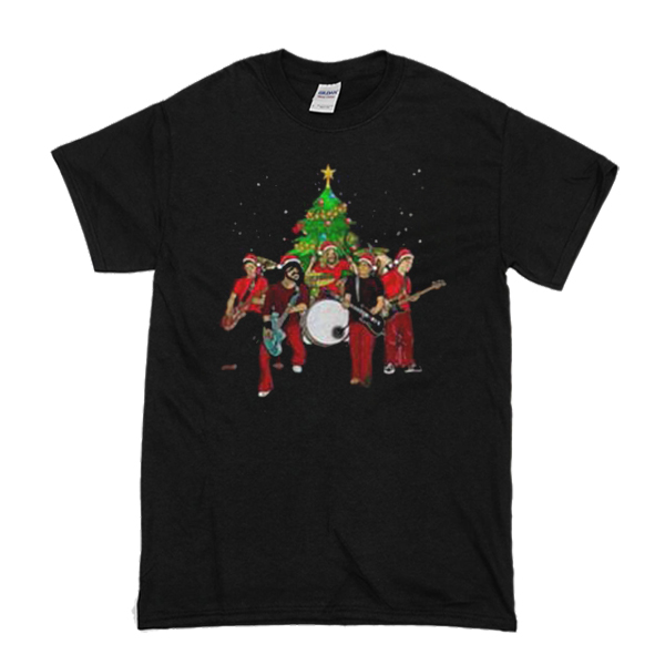 Foo Fighters Christmas Tree t shirt