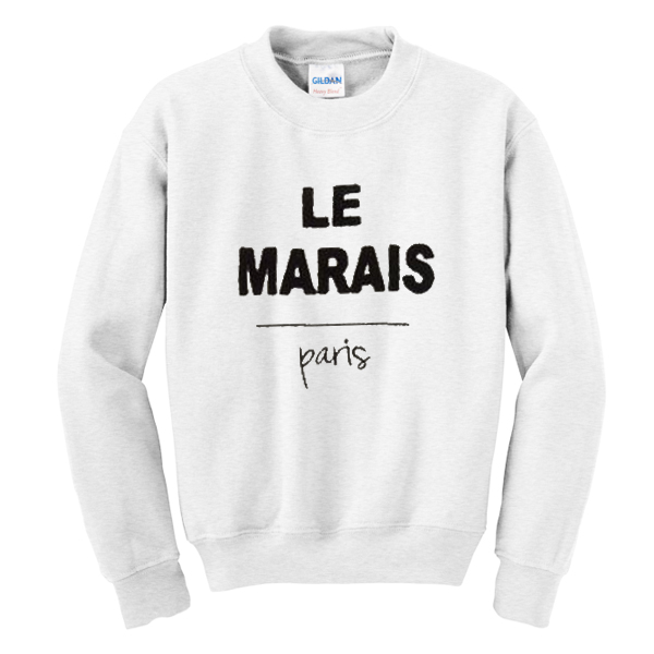 Le Marais Paris sweatshirt