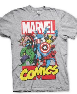Marvel Comics Heroes t shirt