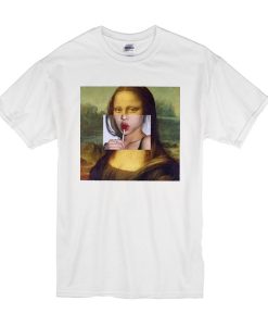 Mona Lisa Lolipop t shirt