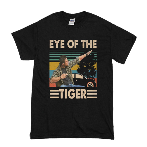 Supernatural Dean Eye Of The Tiger t shirt