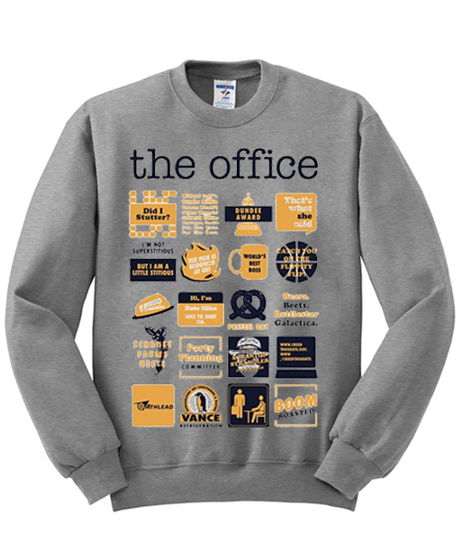 The Office Quote Mash Up Funny sweatshirt