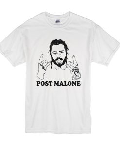 Vintage rapper Post leave me Malone t shirt