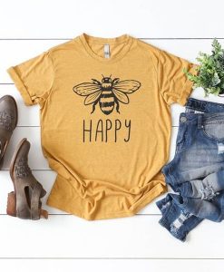 Women's Bee Happy t shirt