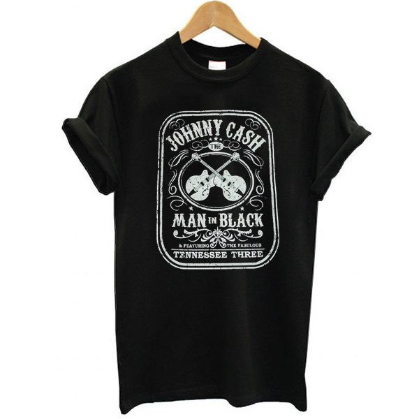 Johnny Cash Man In Black t shirt