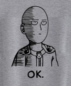 One Punch Man Ok t shirt