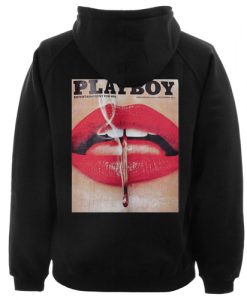 Playboy X Missguided Magazine hoodie back