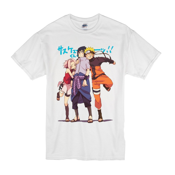 Sasuke, Naruto, Sakura t shirt