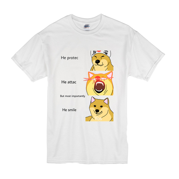 Smile Doggo t shirt