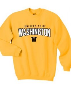 University of Washington sweatshirt