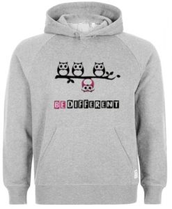 owl be different hoodie