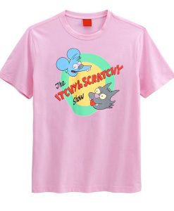 the itchy and scratchy show t shirt