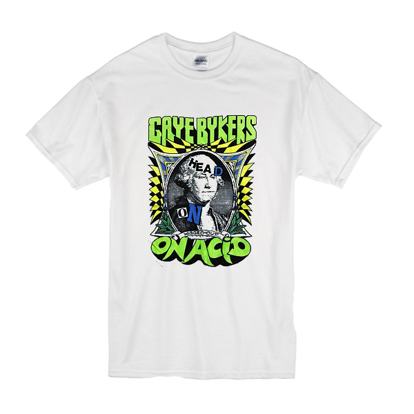 1988 Gaye Bykers on Acid Head On, Wigged Out Tour t shirt