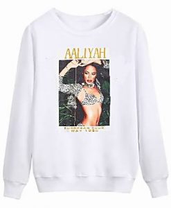 Aaliyah Tour 1995 sweatshirt