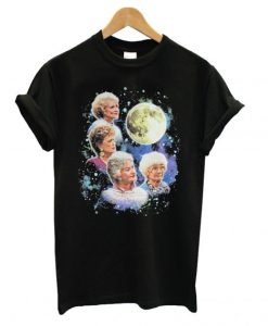 Bioworld The Golden Girls Women’s Four Golden Girls Moon t shirt