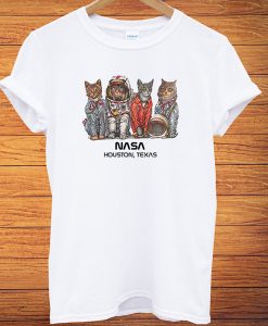 Cat Space Nasa t shirt