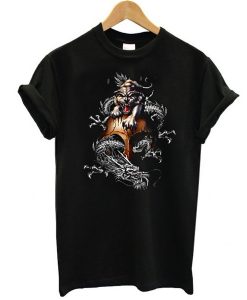 Chinese Tiger and Dragon t shirt