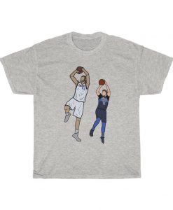 Dirk Nowitzki Luka Doncic t shirt