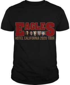 Eagles Hotel California 2020 Tour t shirt