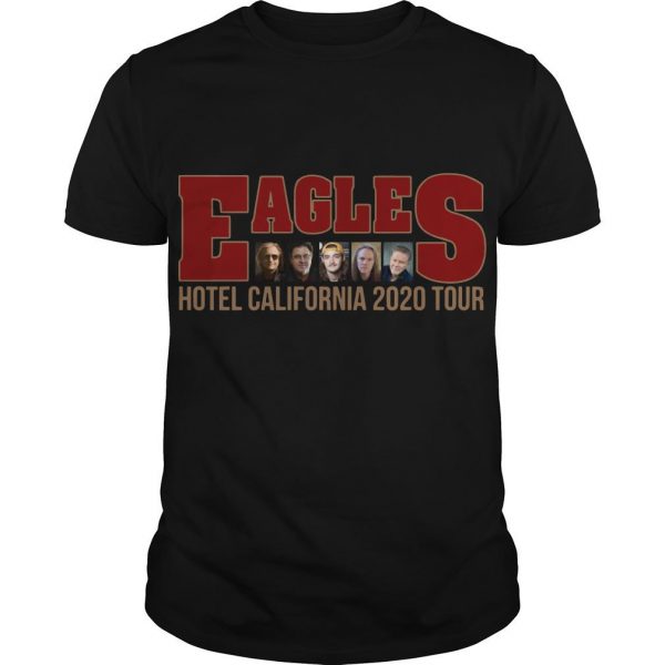 Eagles Hotel California 2020 Tour t shirt