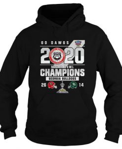 Go Dawgs 2020 Sugar Bowl Champions Georgia Bulldogs hoodie