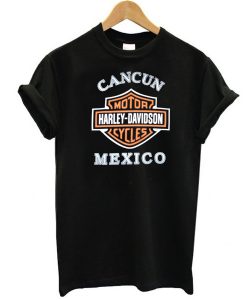 Harley Davidson Motorcycles Cancun Mexico t shirt