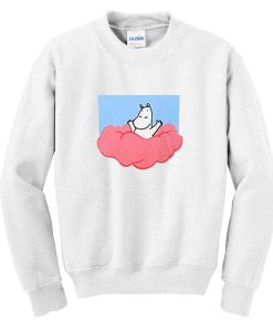 Moomin on Clouds sweatshirt