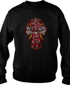 San Francisco 49ers Cross Player sweatshirt