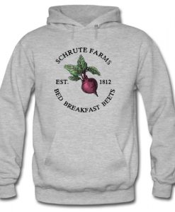 Schrute Farms Est 1812 Bed Breakfast Beets hoodie